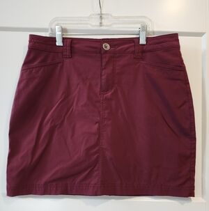 Eddie Bauer Deep Red Skort